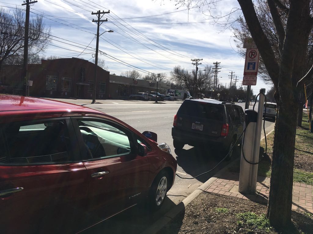 Circle at South End Apartments Charlotte, NC EV Station