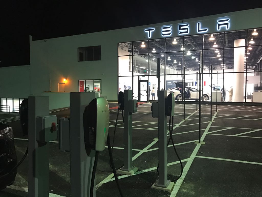 Tesla Motors Owings Mills, MD EV Station