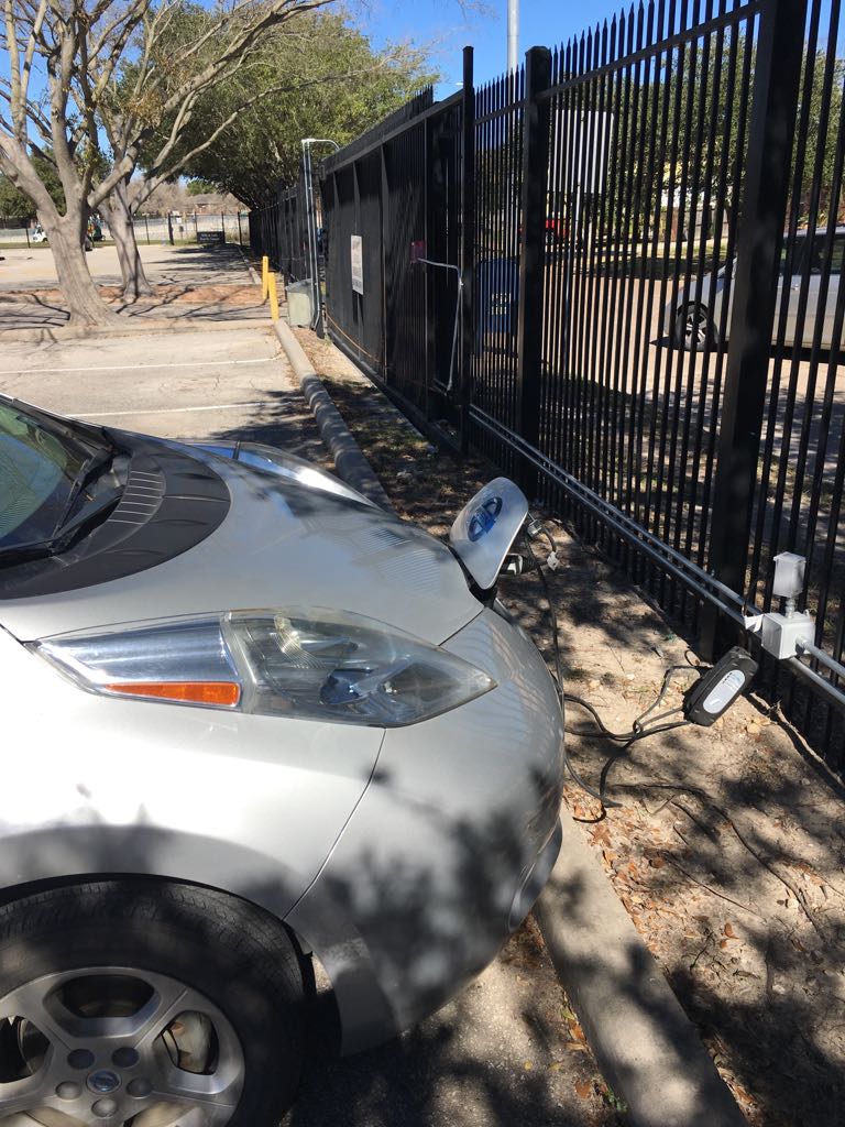 Evelyn Rubinstein Jewish Community Center Houston, TX EV Station