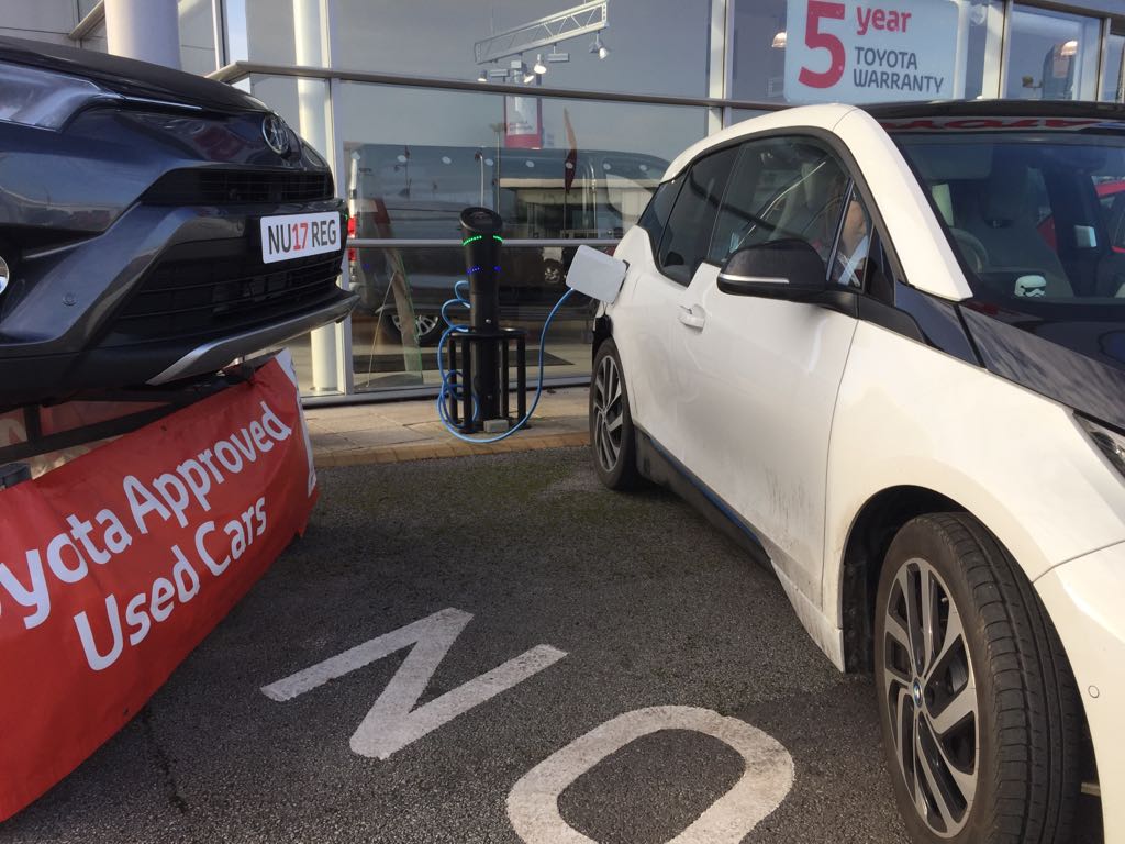 Inchcape Toyota Derby Derby, England EV Station