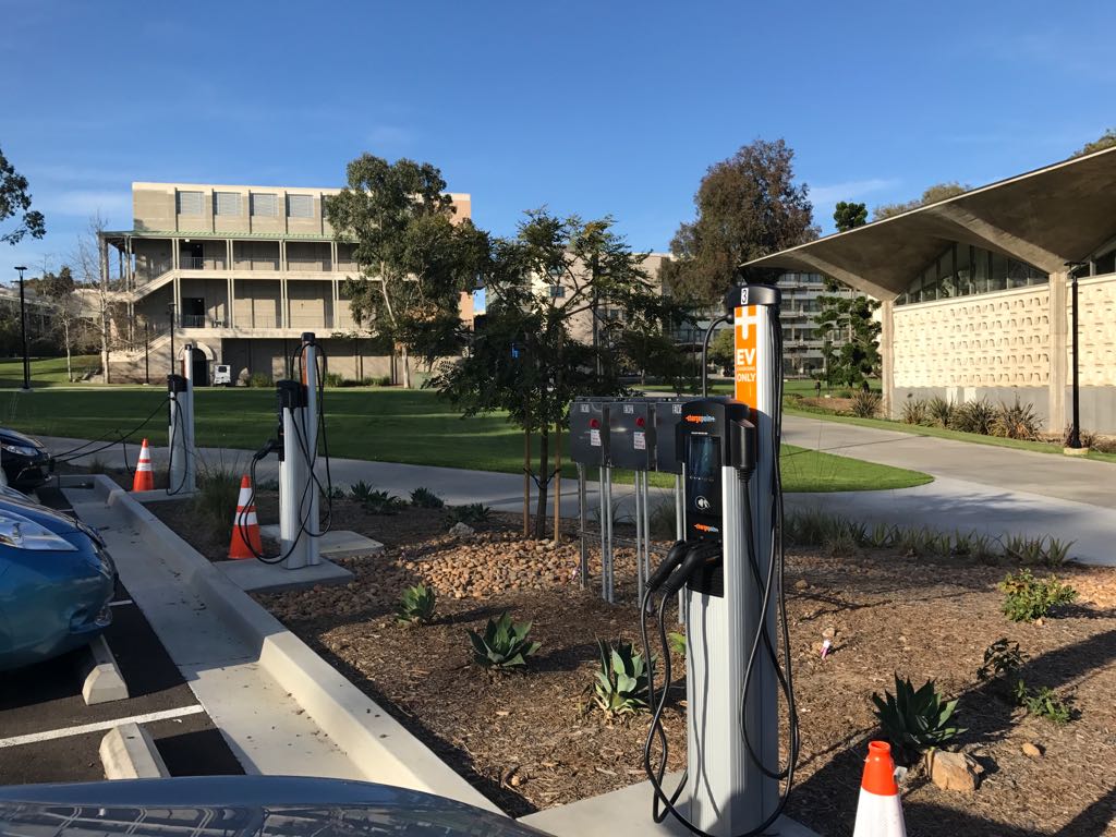 UCSD Parking Lot P610 San Diego, CA EV Station