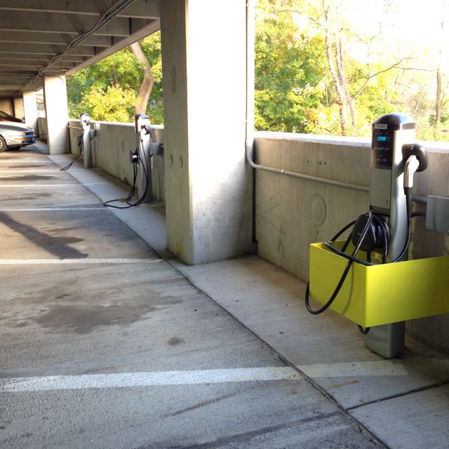 Towsontown Parking Garage Towson, MD EV Station