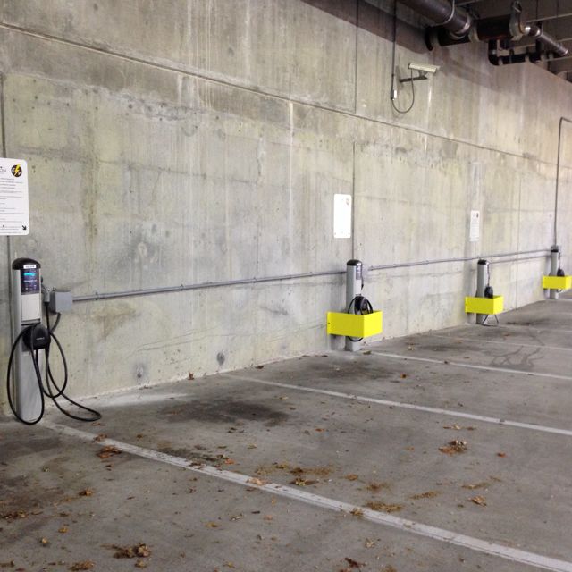 Towson University Glen Garage Towson, MD EV Station