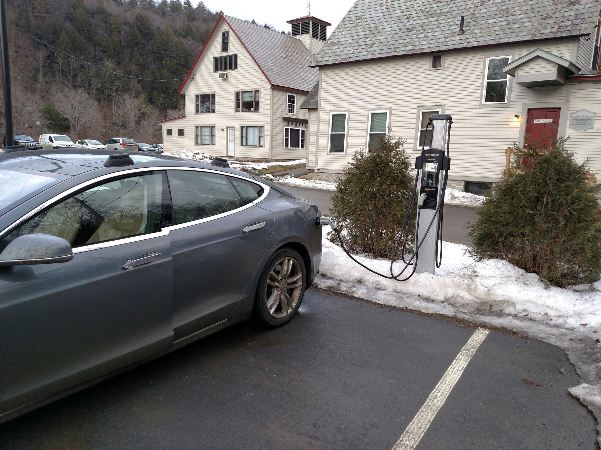 Green Mountain Power Brattleboro, VT EV Station