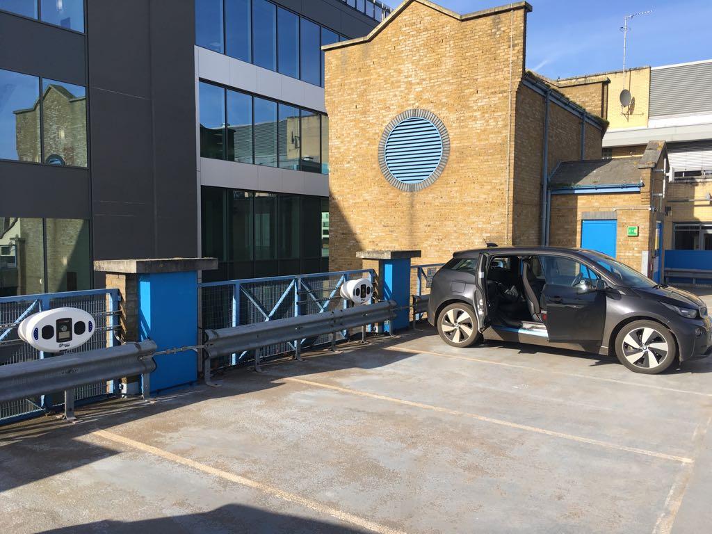 Herschel Car Park Slough, England EV Station