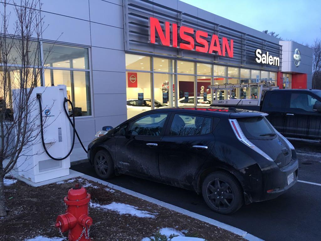 Patriot Nissan Salem, NH EV Station