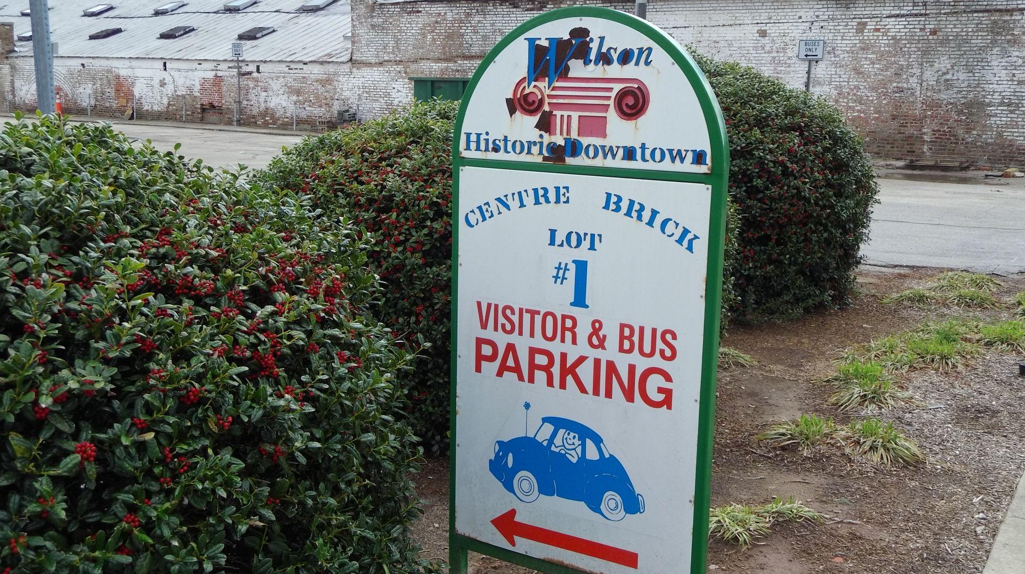 Center Brick Parking Wilson, NC EV Station