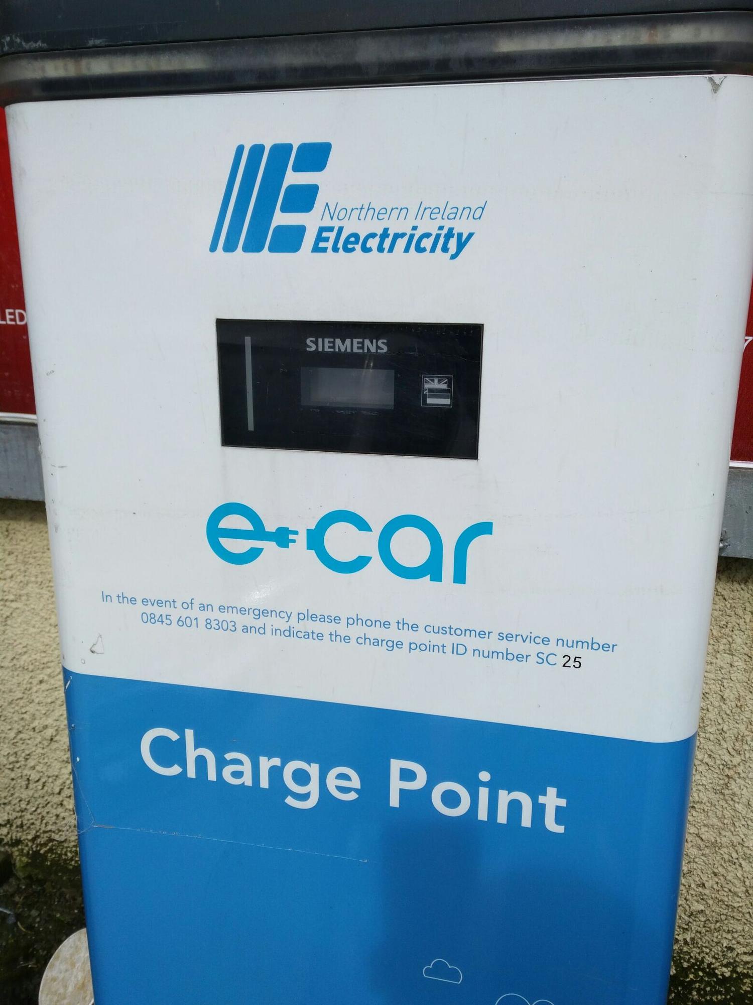 Street Car Park Londonderry, Northern Ireland EV Station