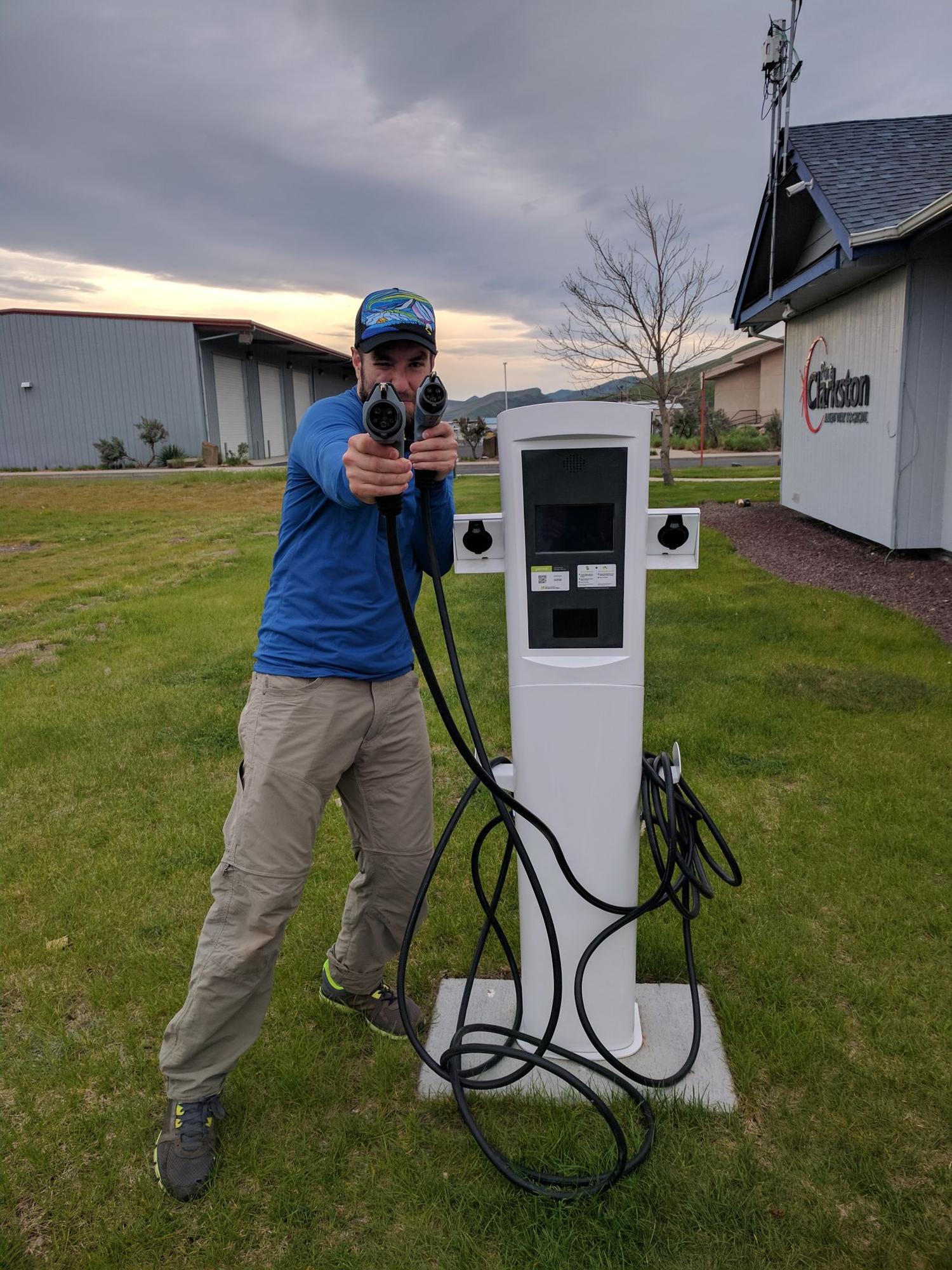 Clarkston Port Authority Clarkston, WA EV Station