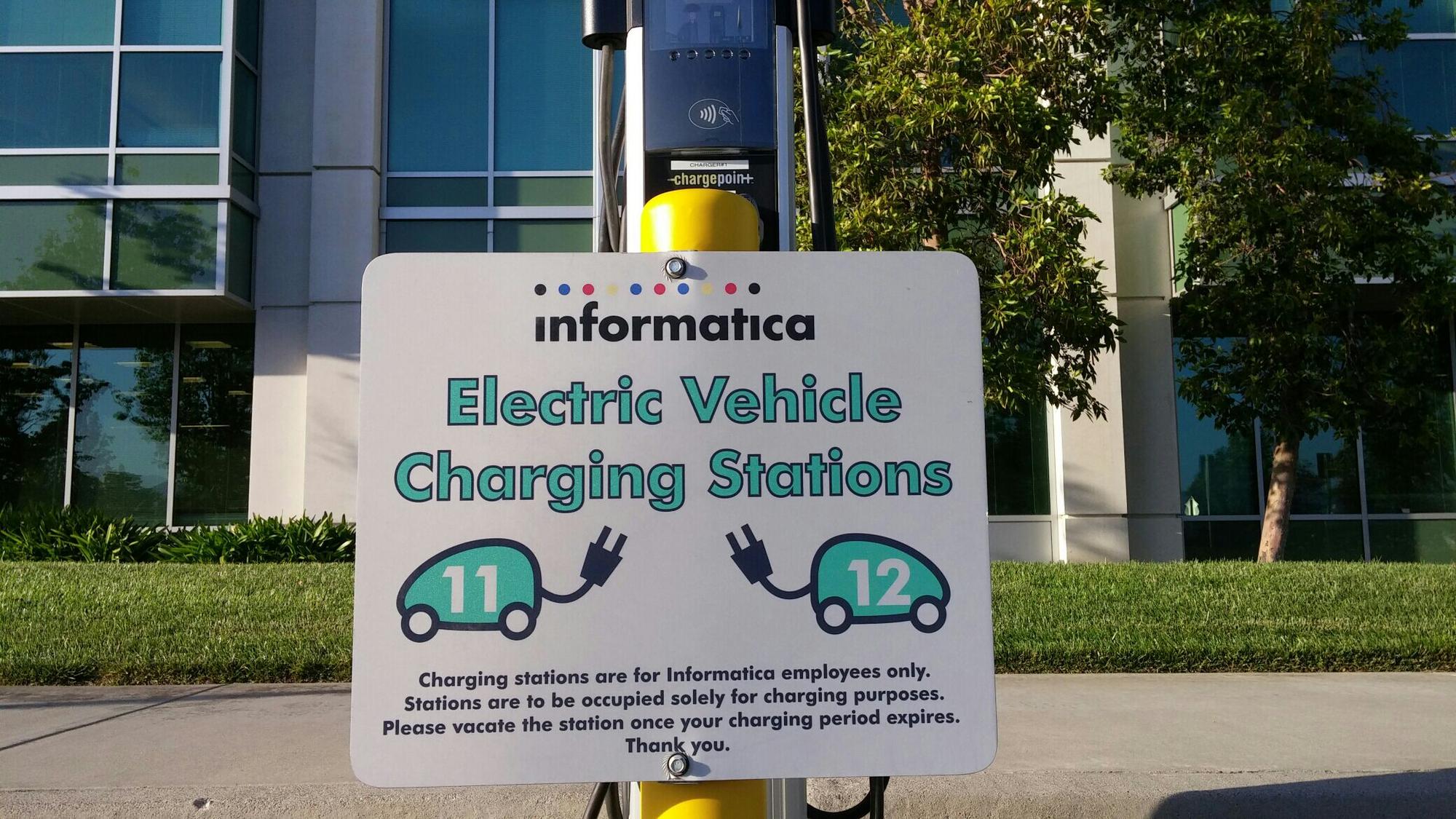 Informatica Redwood City, CA EV Station