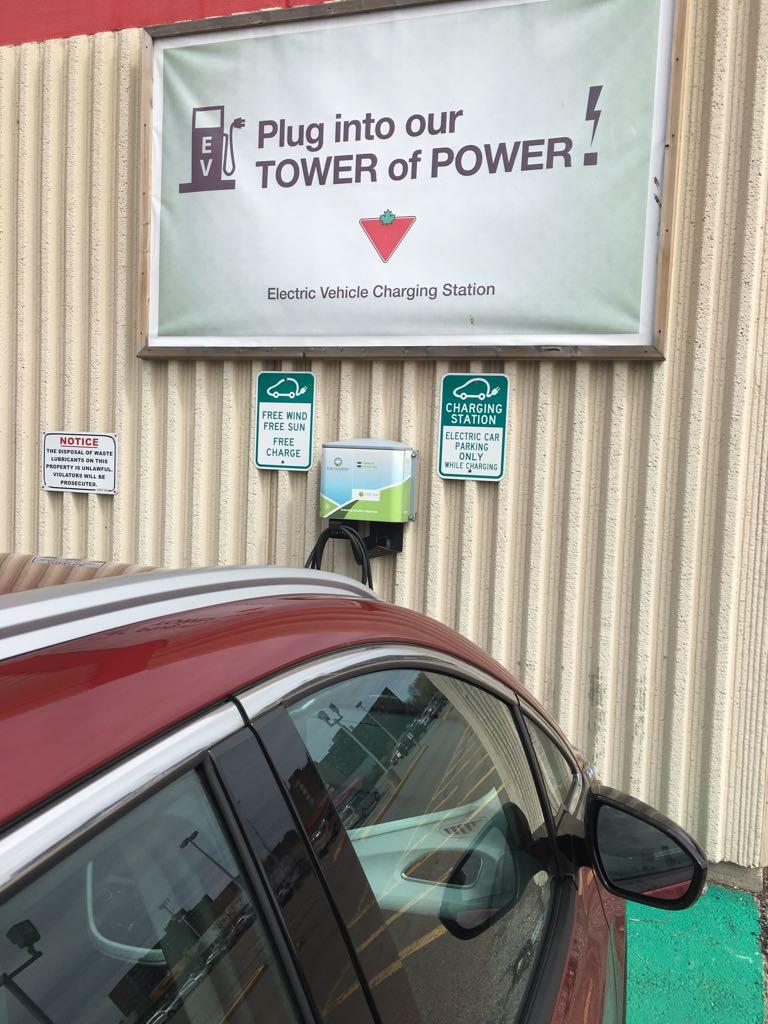 Canadian Tire St. Catharines, ON EV Station