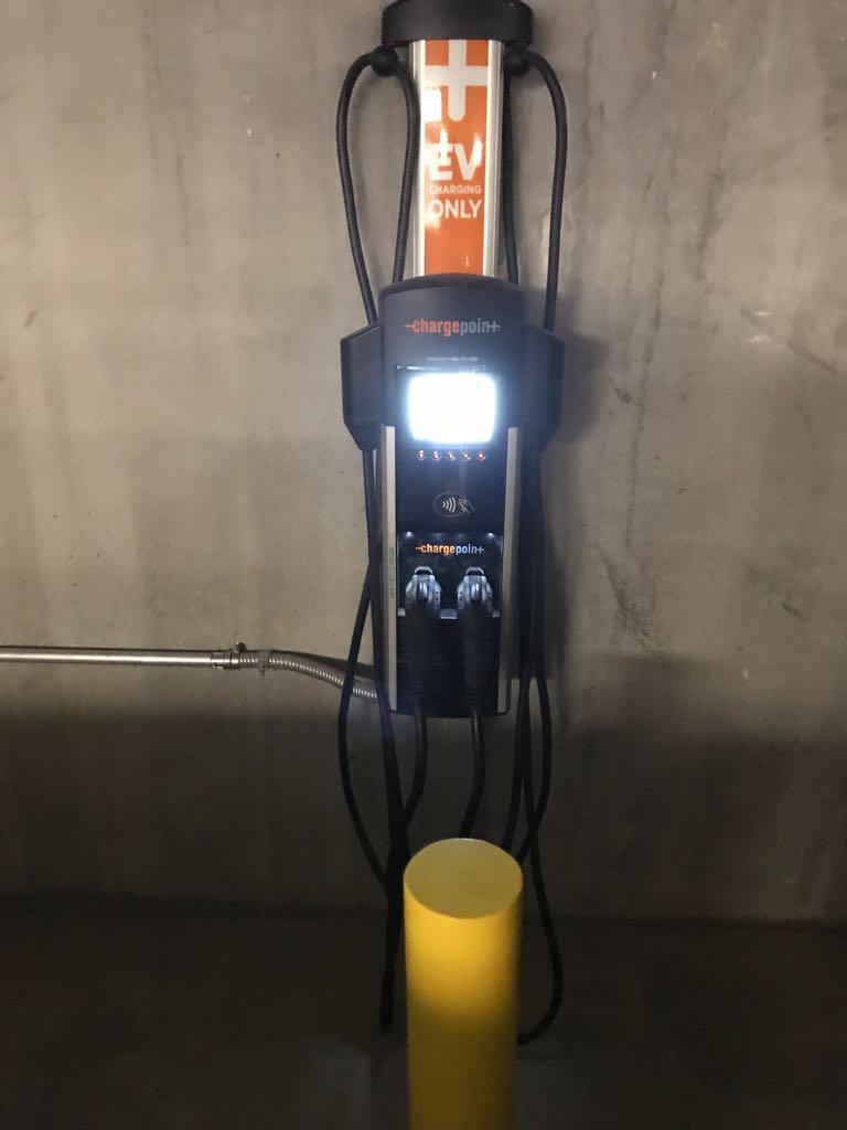 Dairy Block Parking Garage Denver, CO EV Station