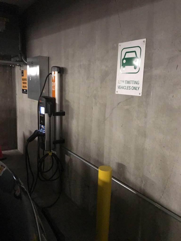 Dairy Block Parking Garage Denver, CO EV Station