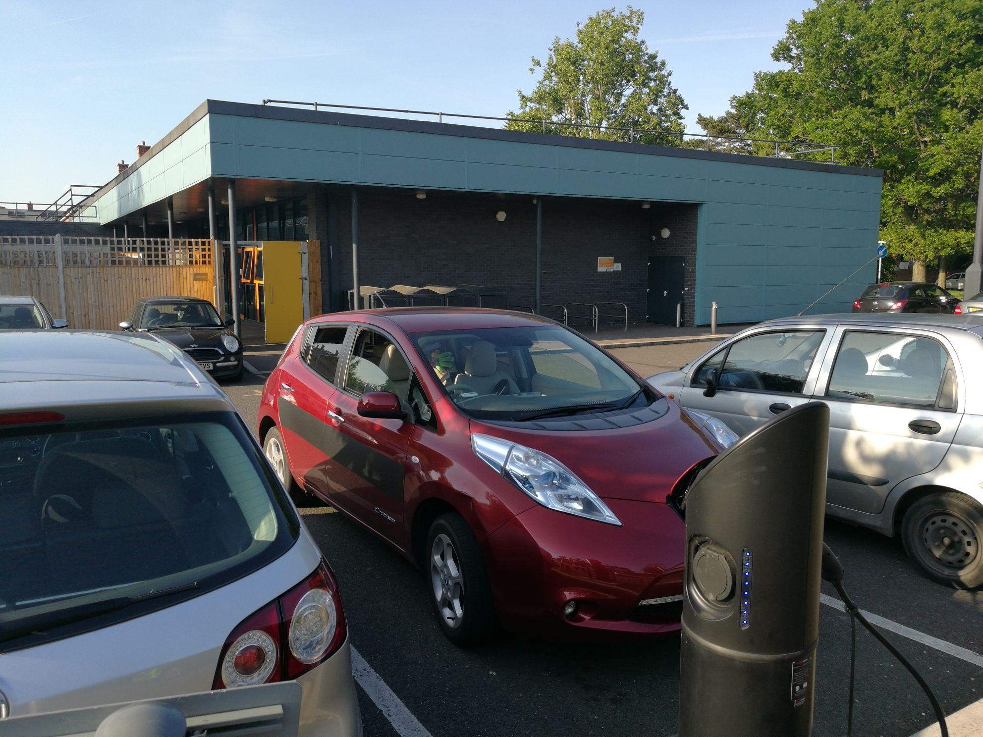 Britwell Library Slough, England EV Station