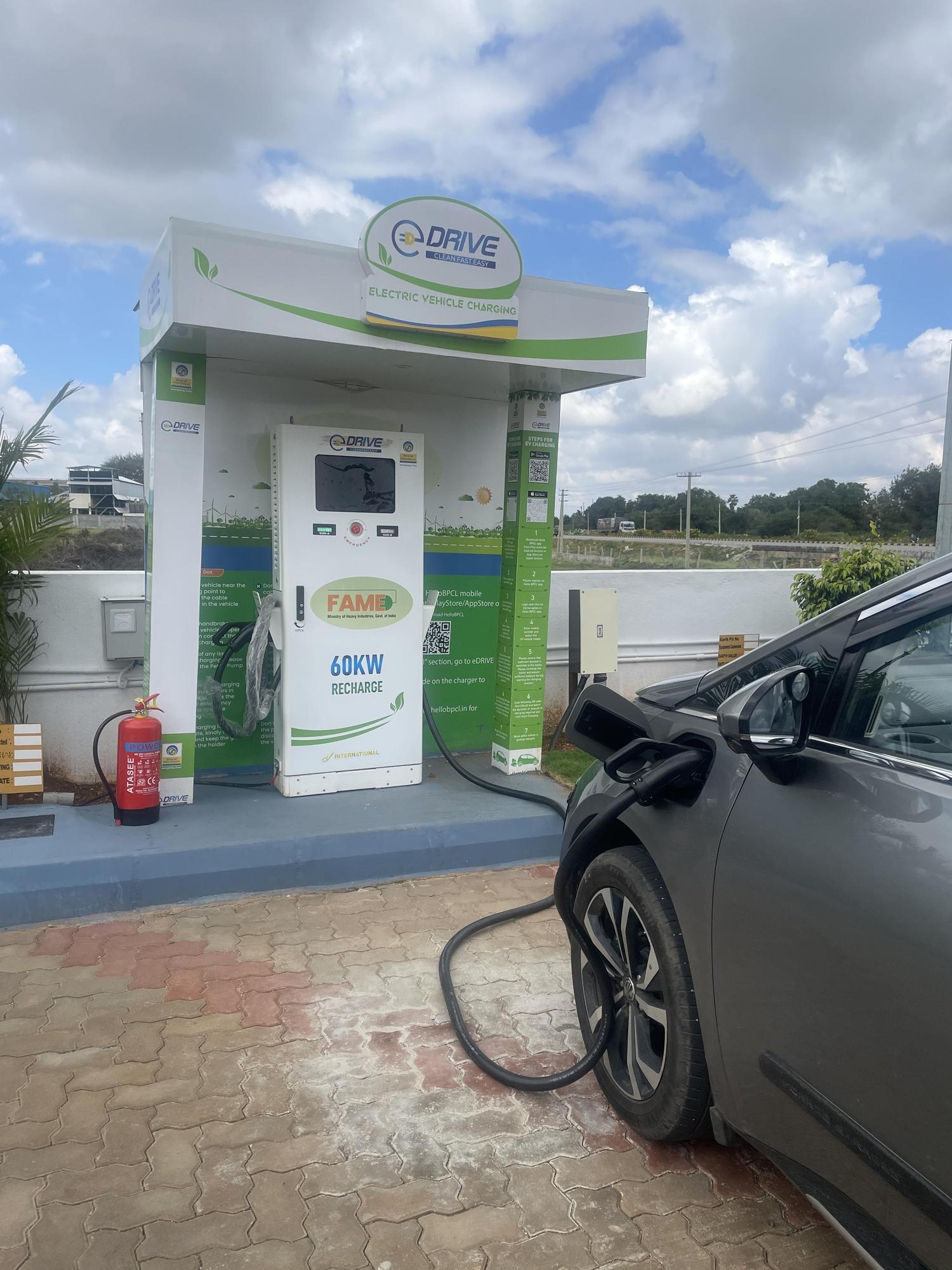 Station Rama Oses Sri Rama Fuels | Siddapura, KA | EV Station
