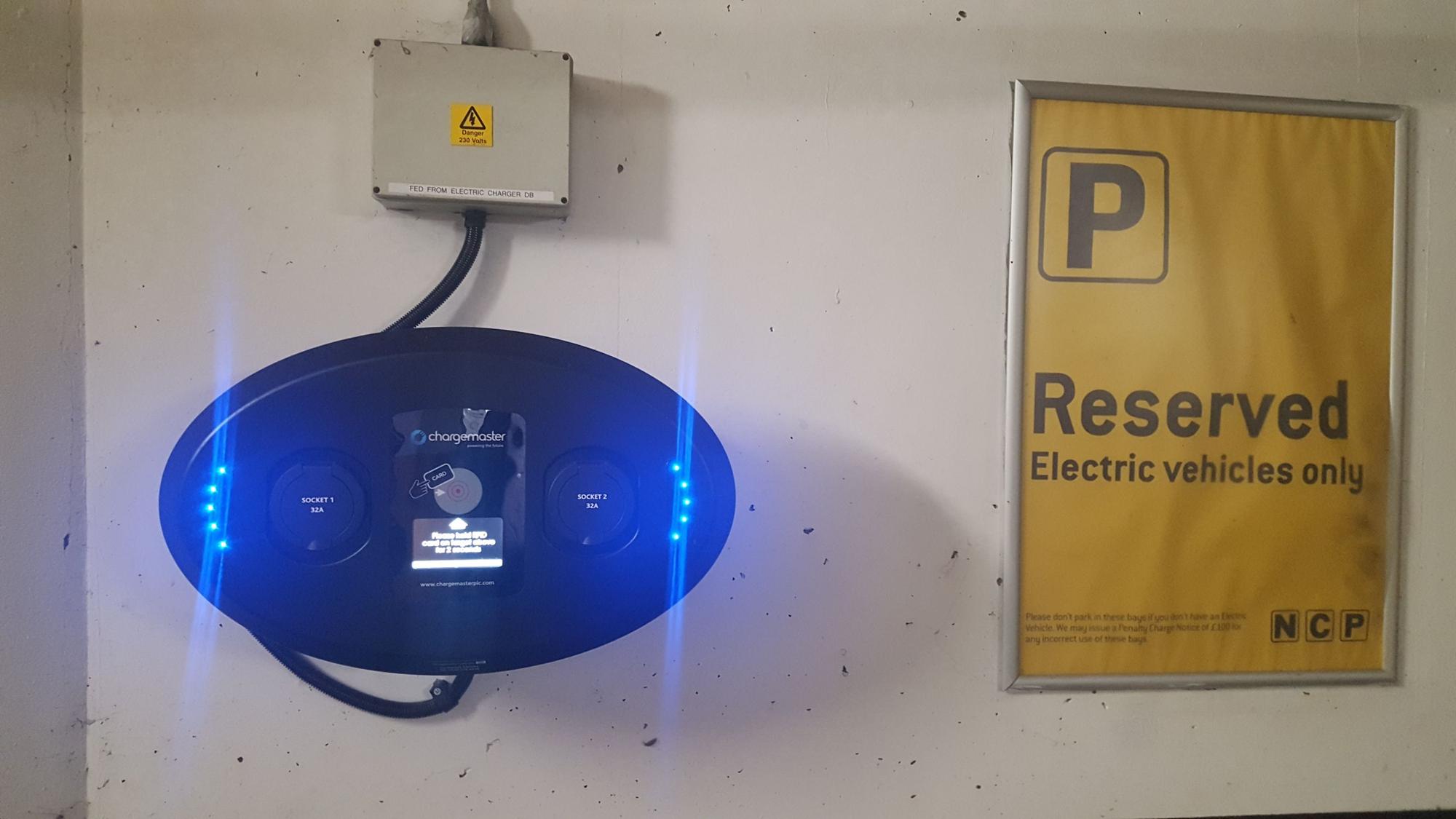 NCP Car Park Cadogan Place London, England EV Station