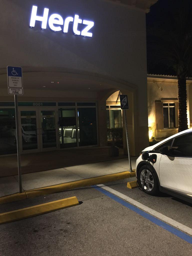 Hertz Car Rentals Estero, FL EV Station