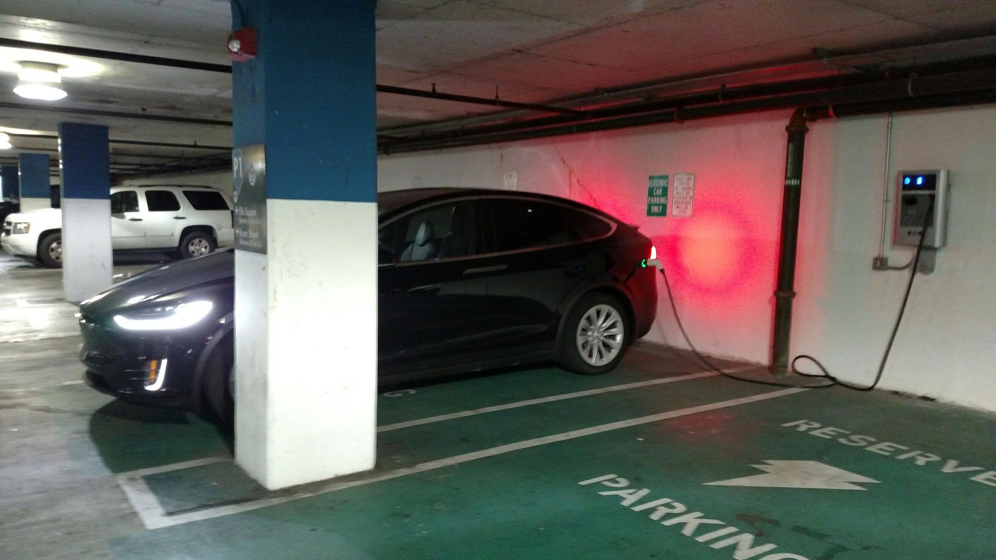 Whitaker Street Parking Garage Savannah, GA EV Station