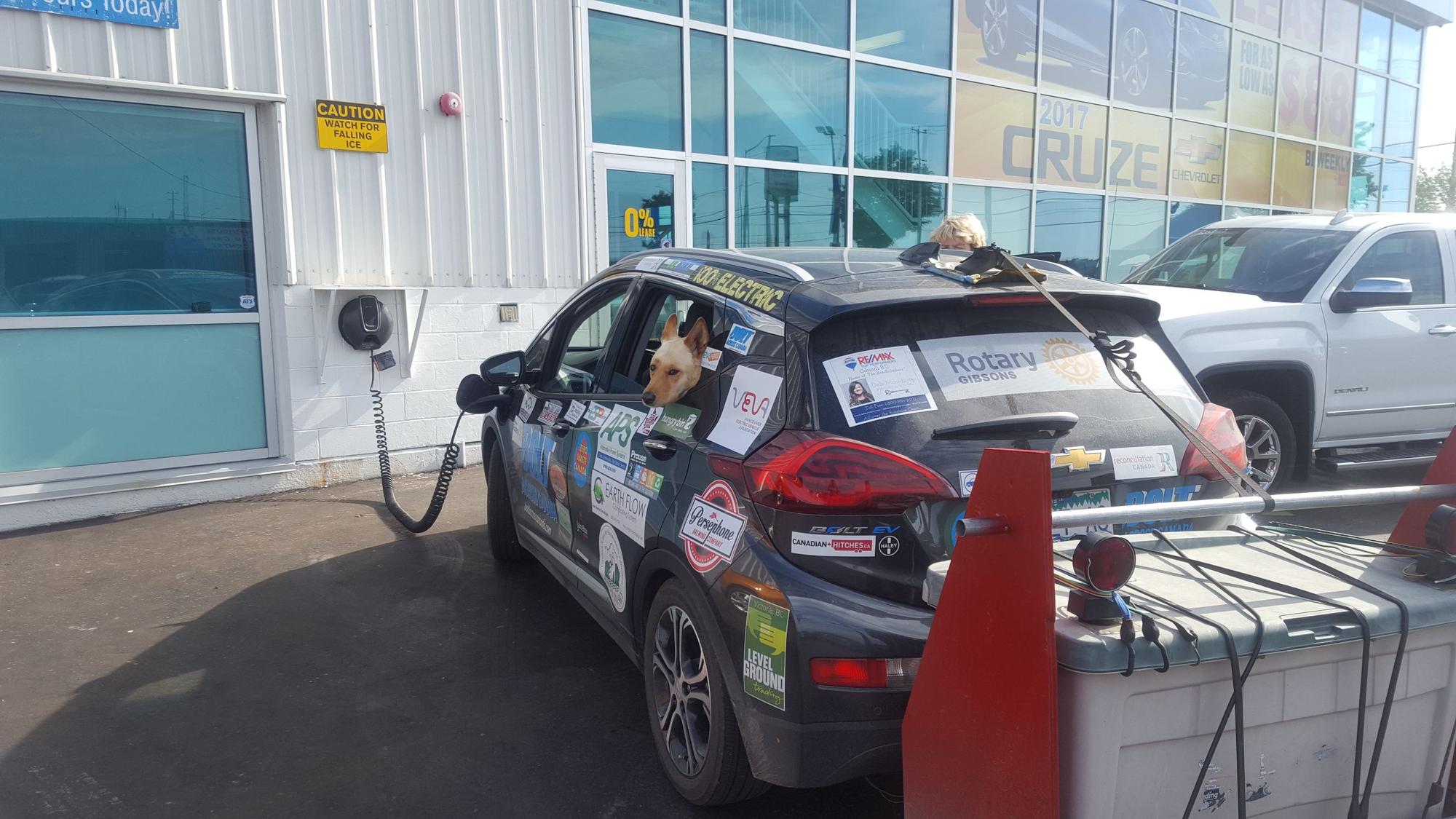Prouse Chevrolet Buick GMC Cadillac Public Parking (1) Sault Ste. Marie, ON EV Station