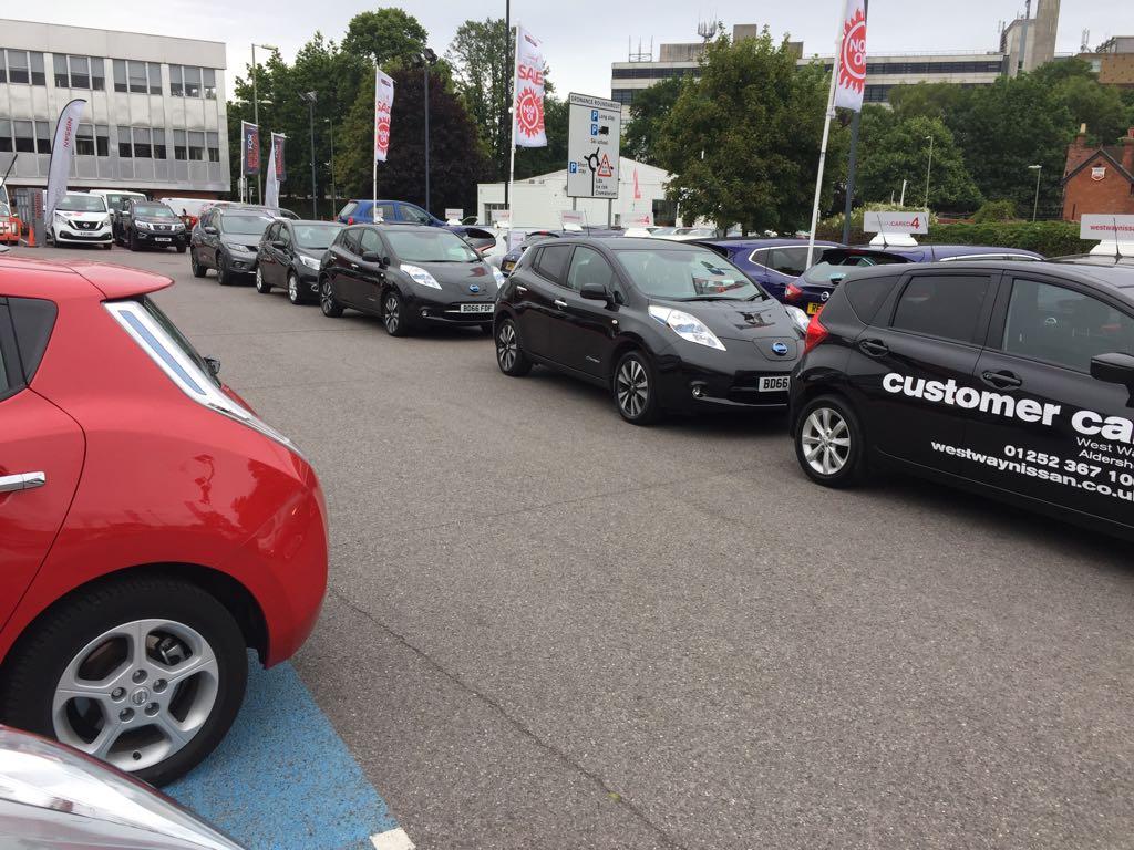 Westway Nissan Aldershot Aldershot, England EV Station