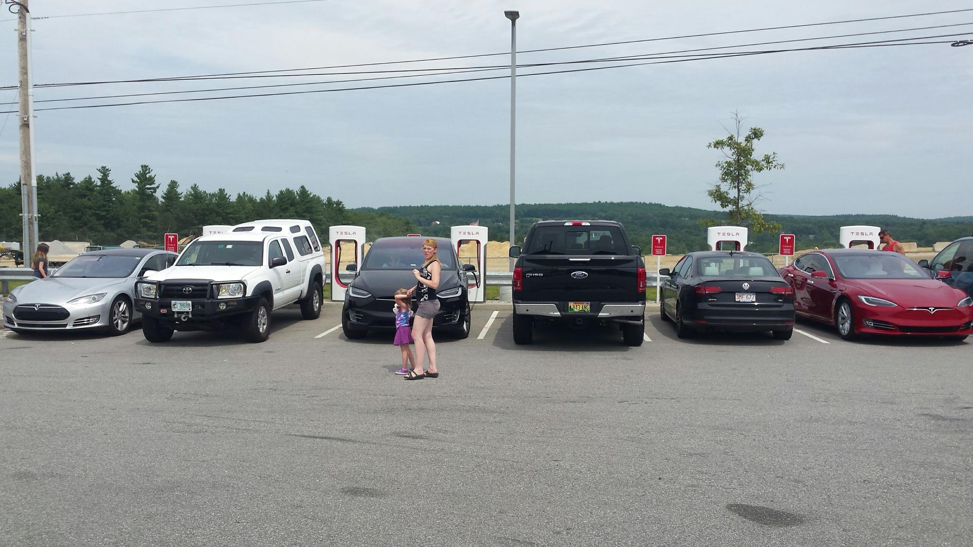 Hooksett Travel Plaza = Northbound Hooksett, NH EV Station