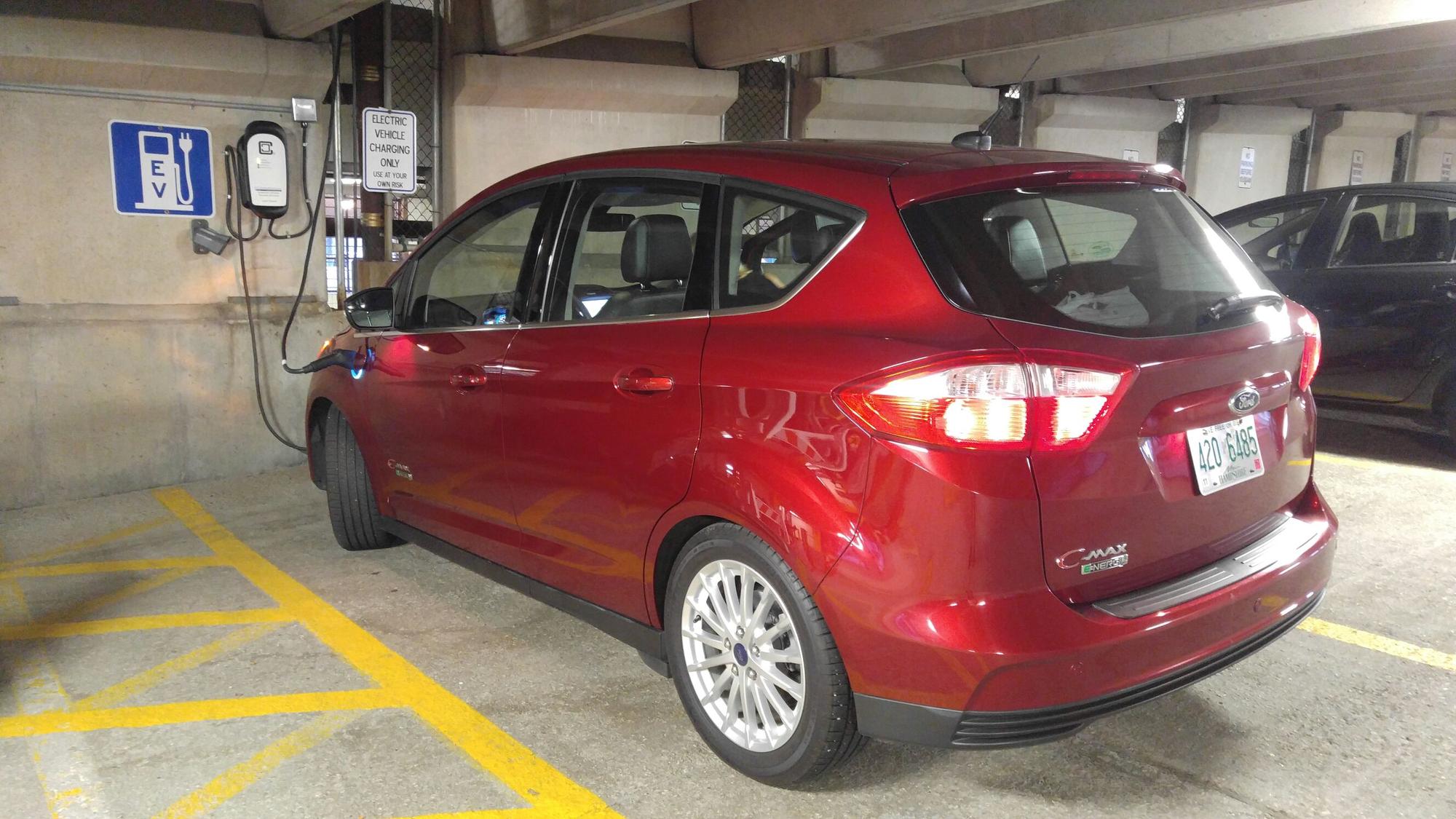 Elm St Parking Garage Portland, ME EV Station