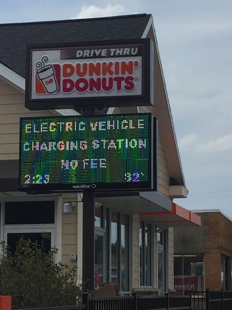 Dunkin' Batavia, NY EV Station