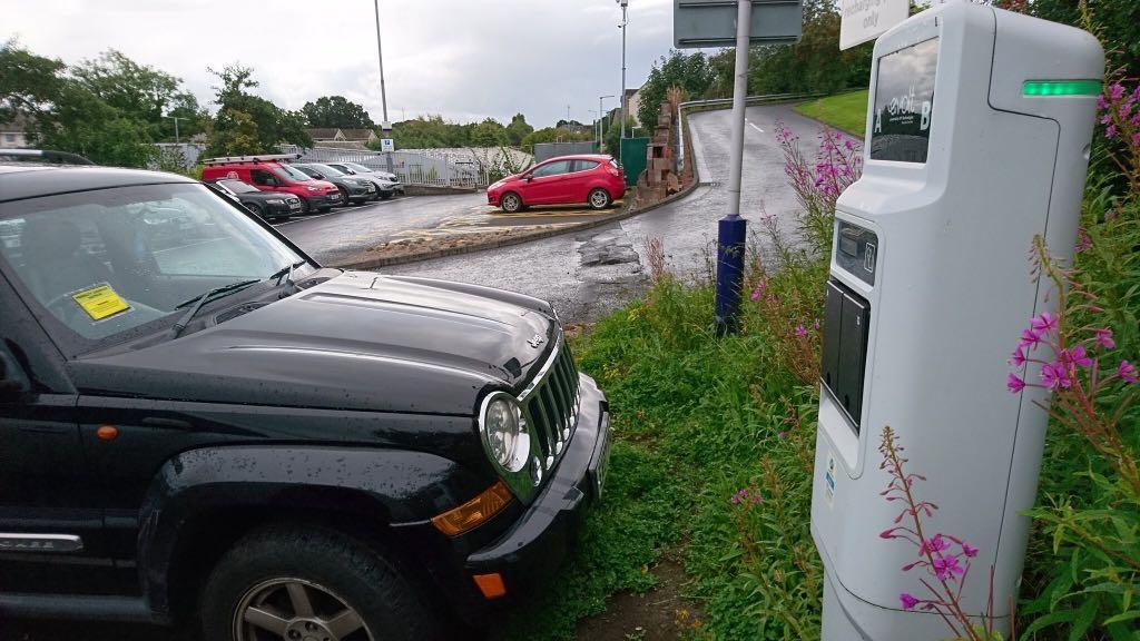 Inverkeithing Rail Station (Top) Car Park Inverkeithing, Scotland