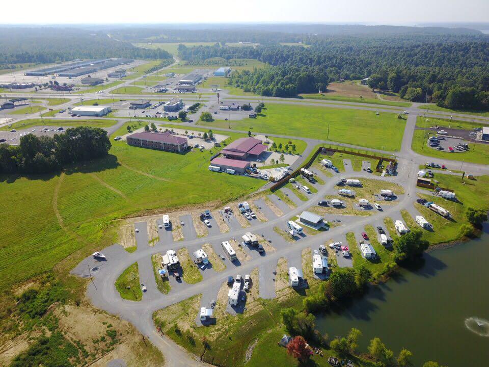Venture River Waterpark RV site Eddyville, KY EV Station