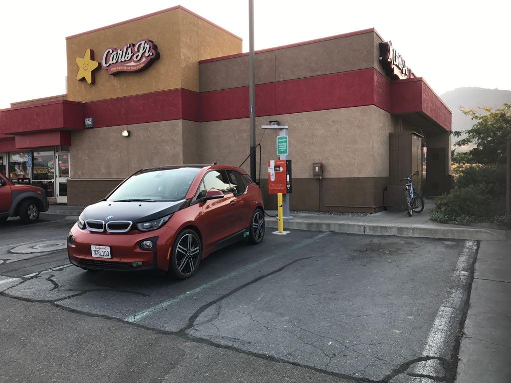 Carl's Jr Yreka Yreka, CA EV Station
