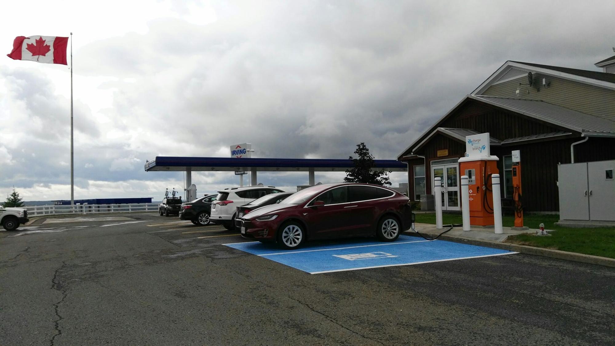 Grand Falls Irving Big Stop Grand Falls, NB EV Station