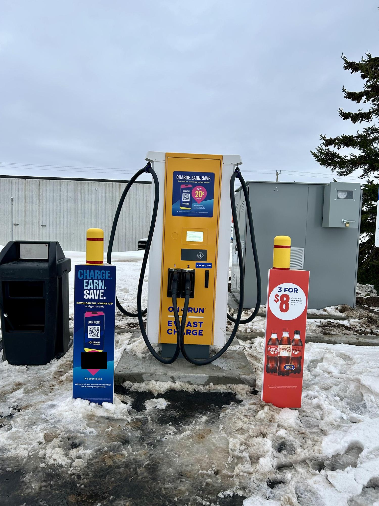 On The Run - Convenience Store | Hanover, ON | EV Station