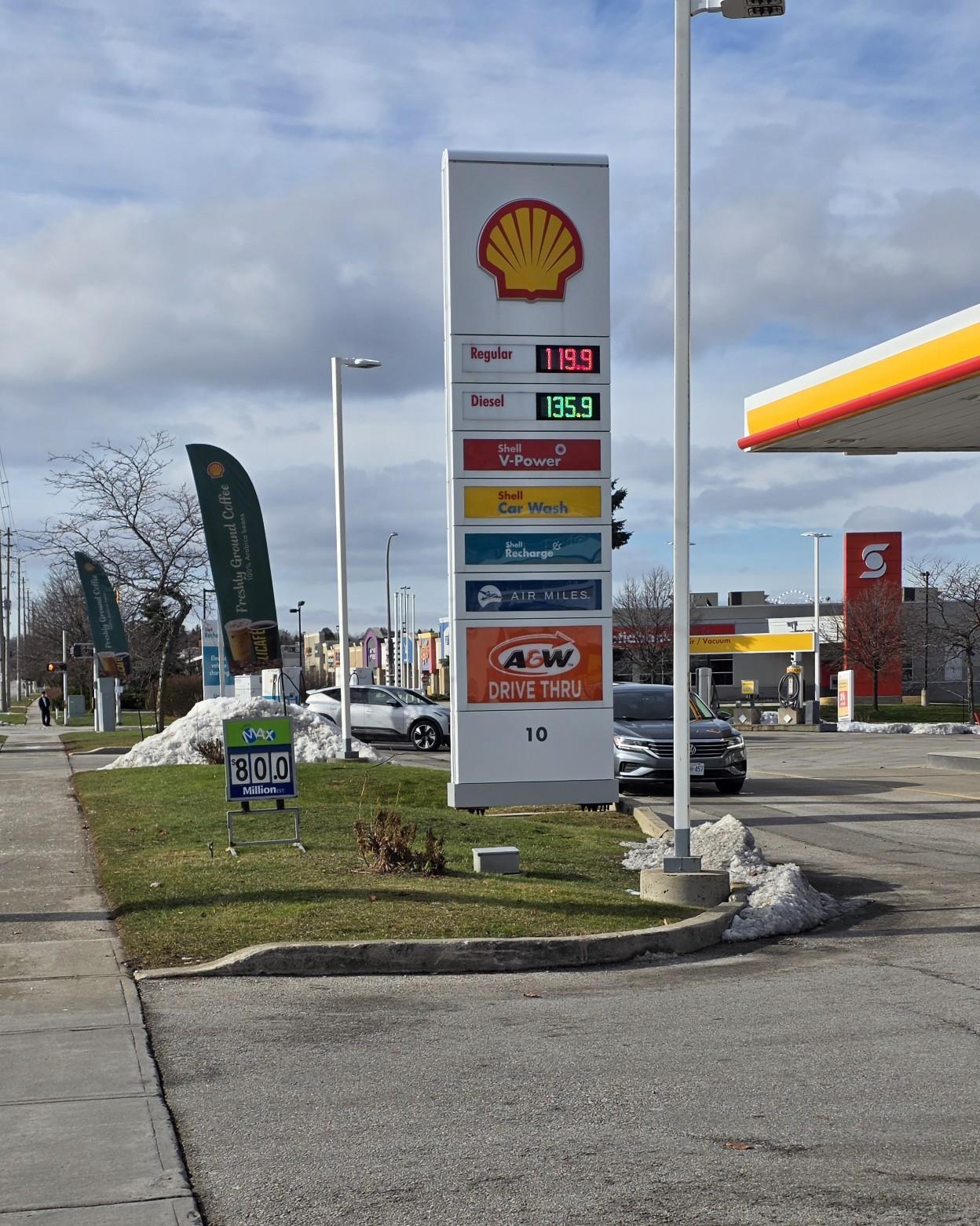 Shell Emlenton Shell 10 Legend Ct | Hamilton, ON | EV Station