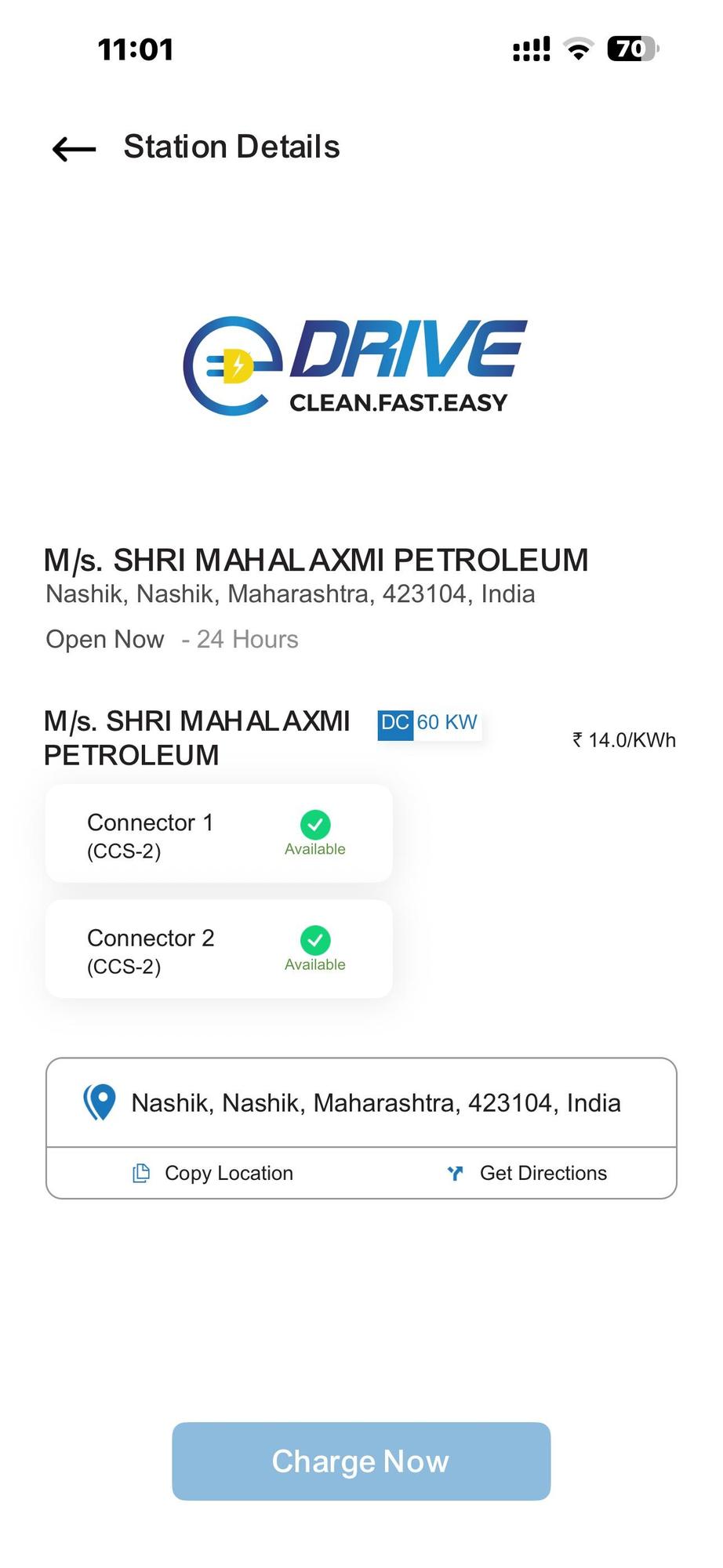 60KW BPCL eDrive Shri Ma…
