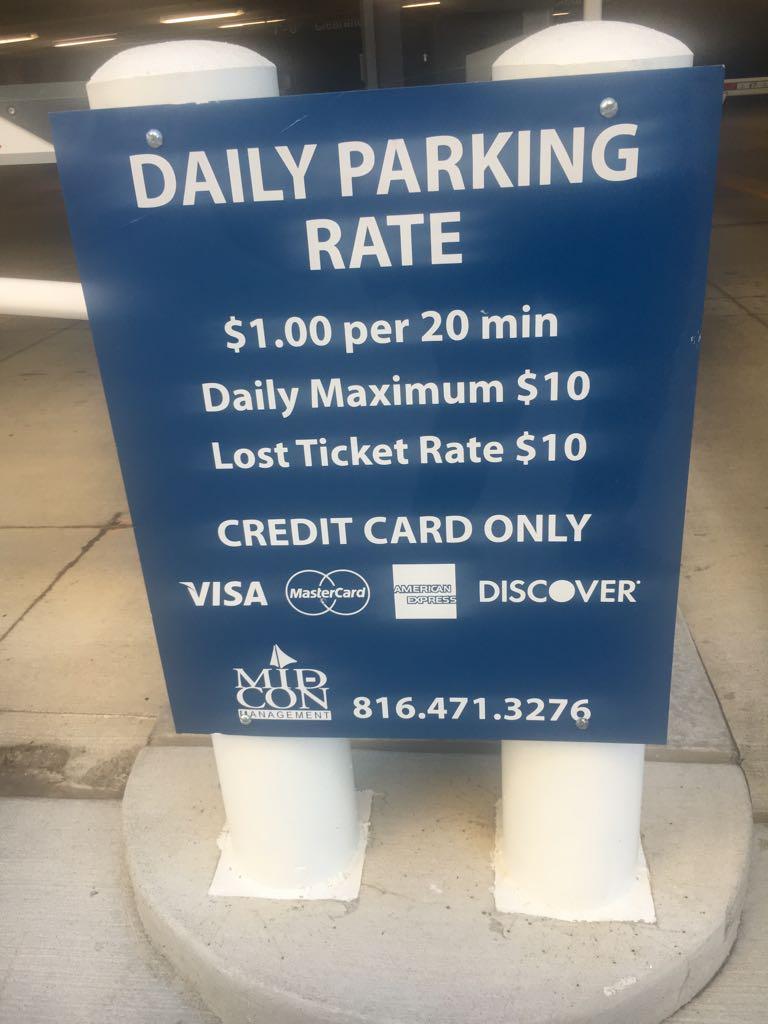 10th & Wyandotte Garage KCMO, MO EV Station