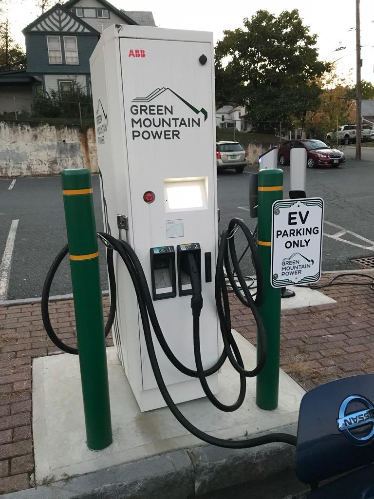 High Grove Parking Lot Brattleboro, VT EV Station