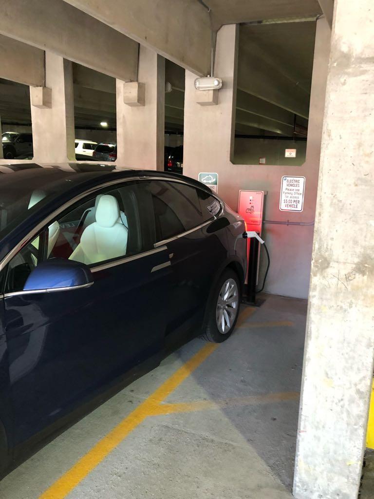 25th Street Parking Garage Virginia Beach, VA EV Station