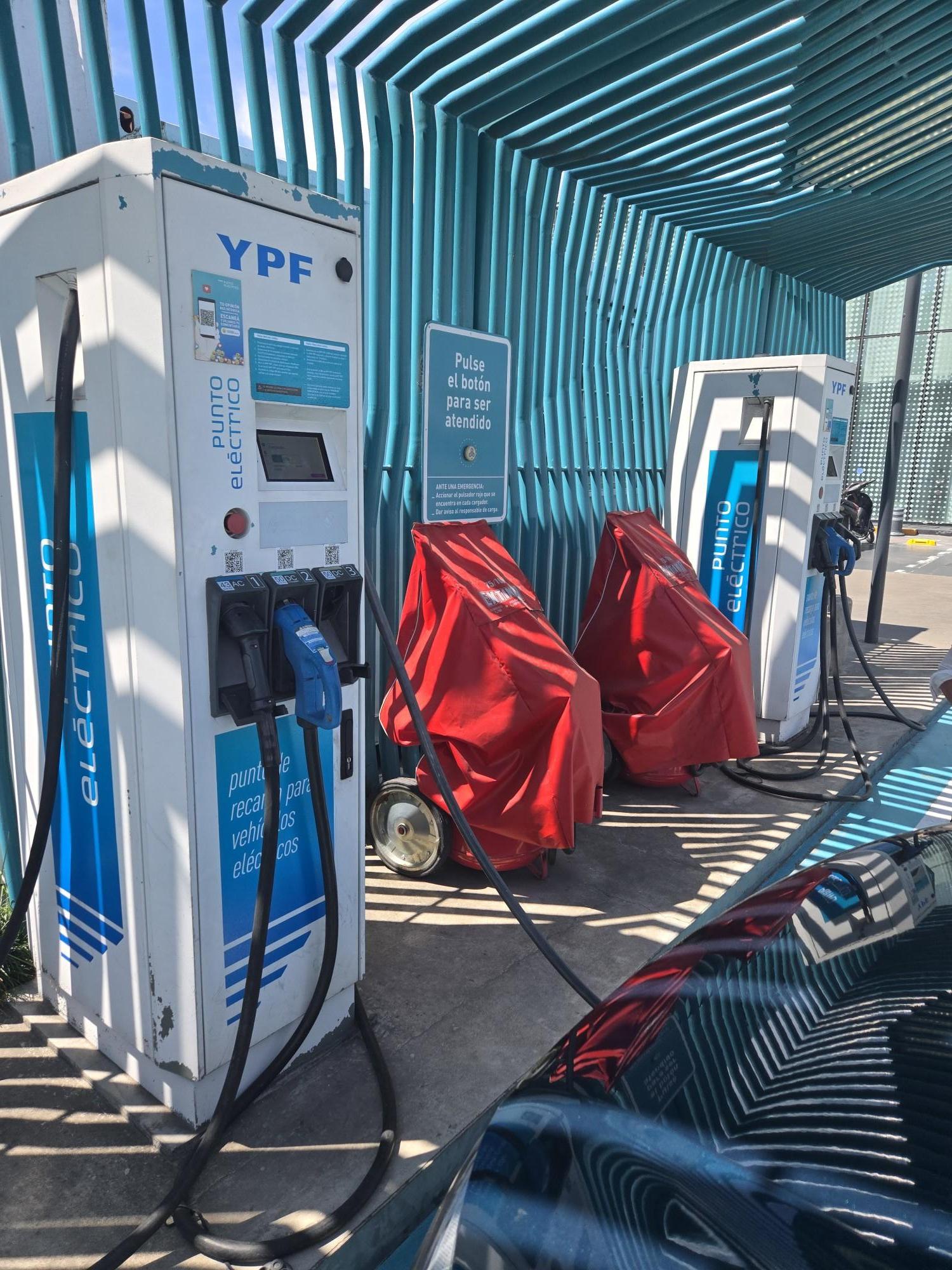 Punto de carga YPF en Buenos Aires