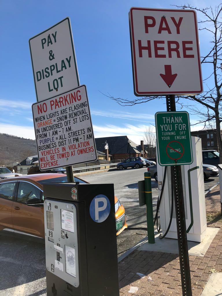 High Grove Parking Lot Brattleboro, VT EV Station