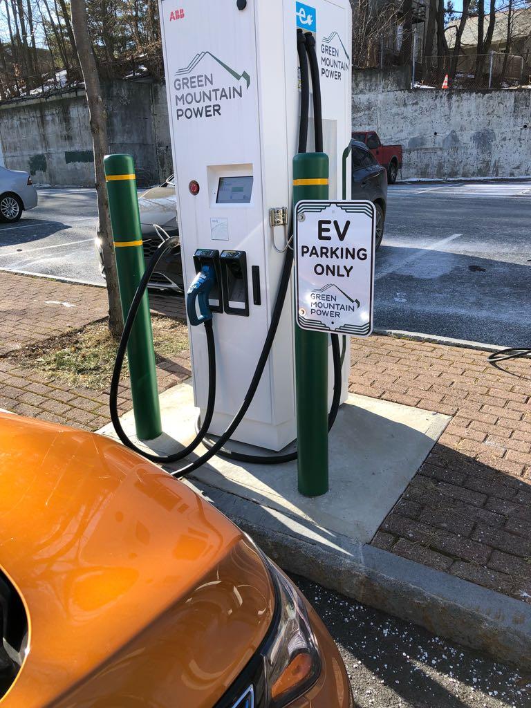 High Grove Parking Lot Brattleboro, VT EV Station