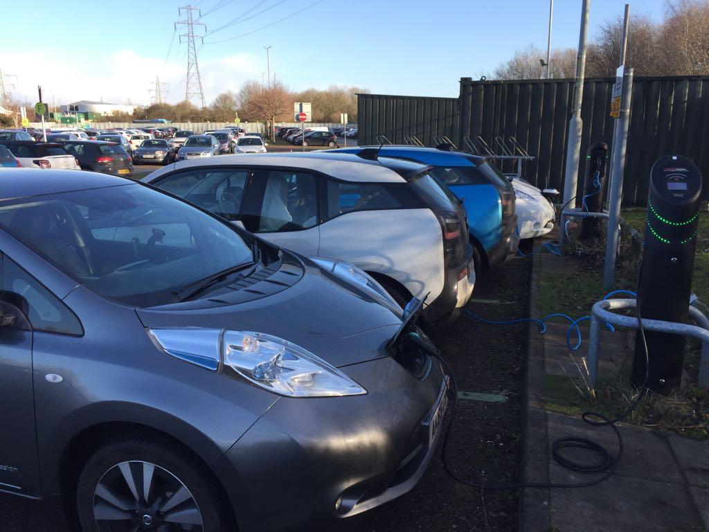 Queens Drive Park and Ride (1) Nottingham, England EV Station