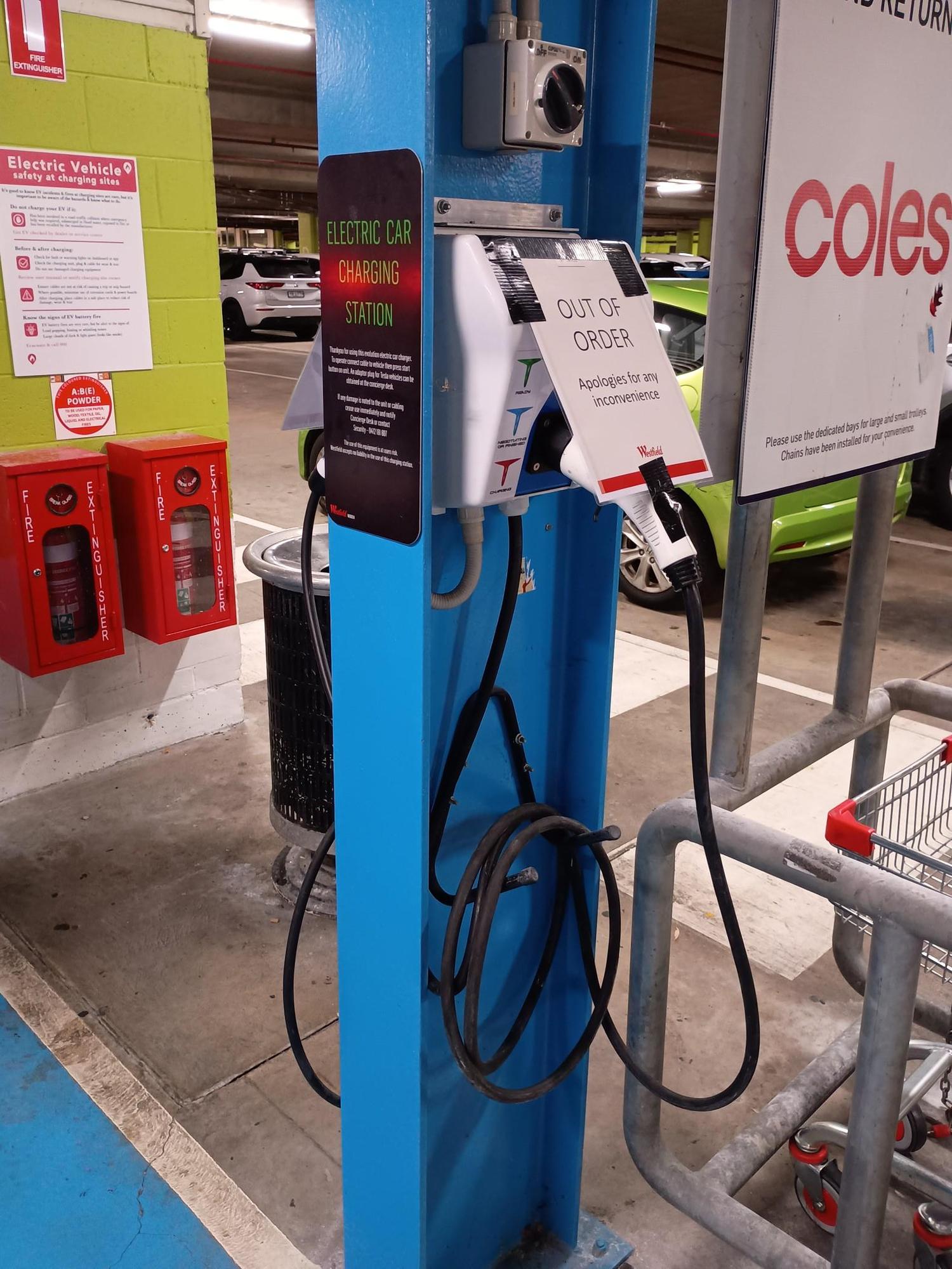 Westfield Woden | Phillip, ACT | EV Station