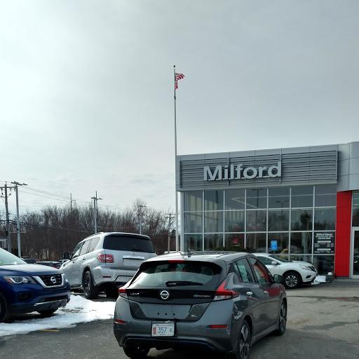 Milford Nissan Milford, MA EV Station
