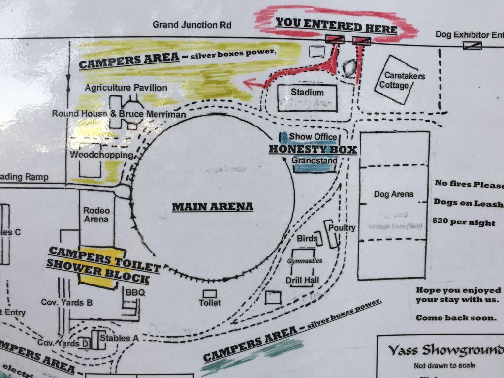 Yass Showground Yass, NSW EV Station