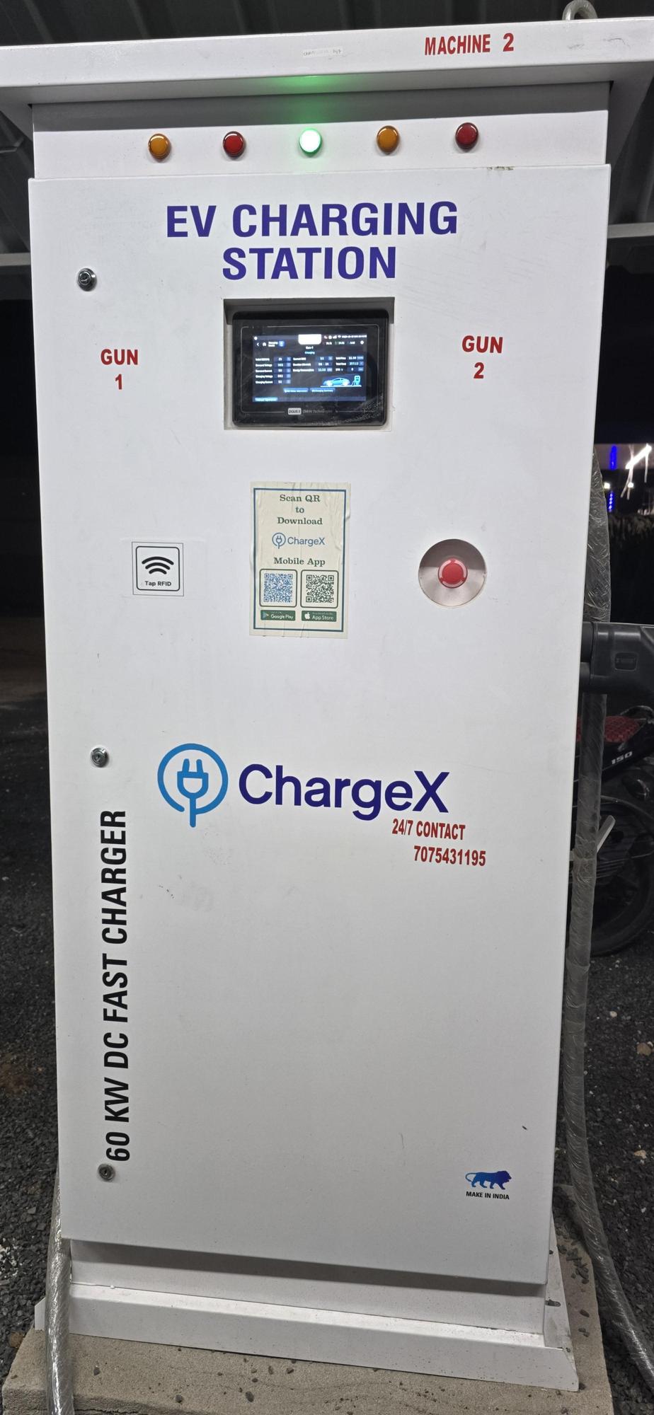 Chargex Charging Station 240KW ,120KW ,60KW, Rajahmundry Unit 1 ...