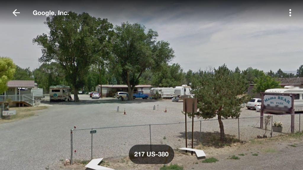 Mama Bear RV park Capitan, NM EV Station