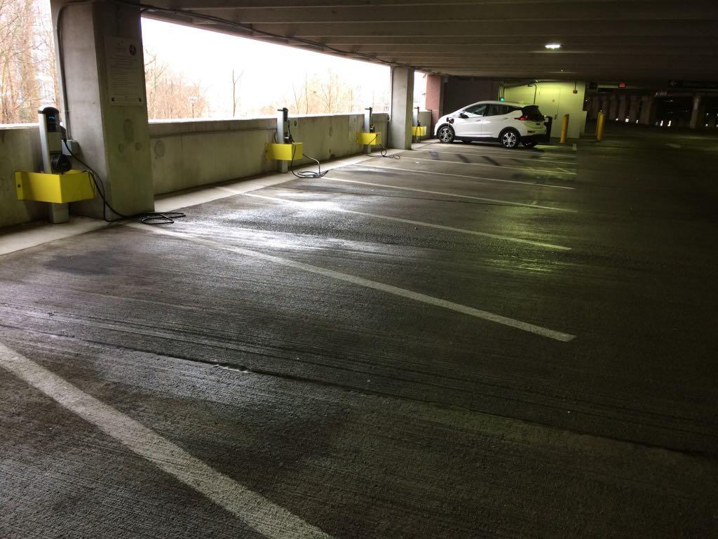 Towsontown Parking Garage Towson, MD EV Station