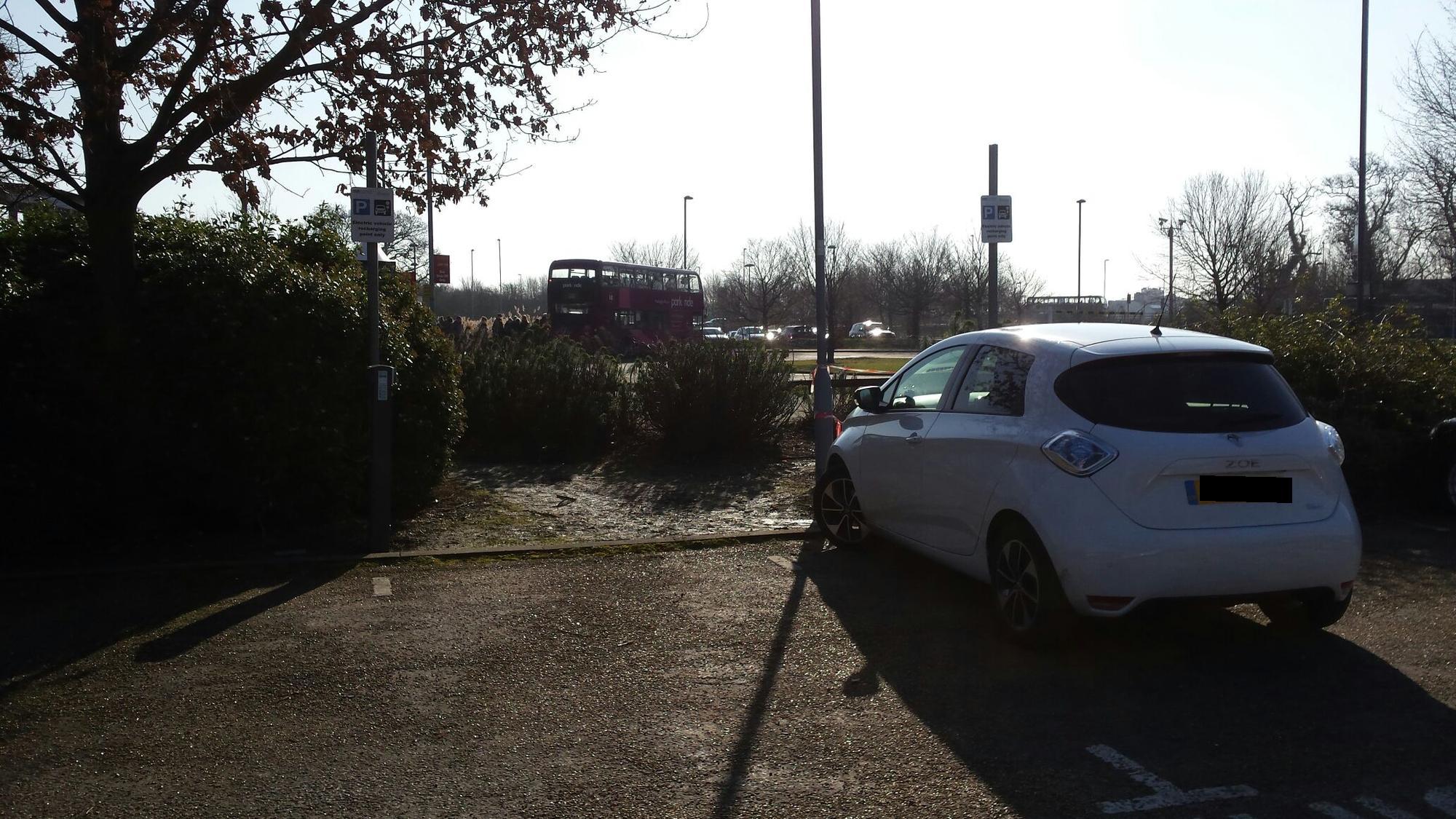 Madingley Road Park & Ride Cambridge, England EV Station