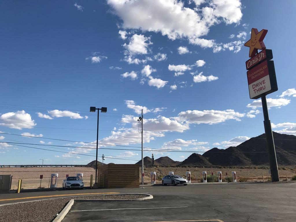 Carl's Jr Quartzsite, AZ EV Station
