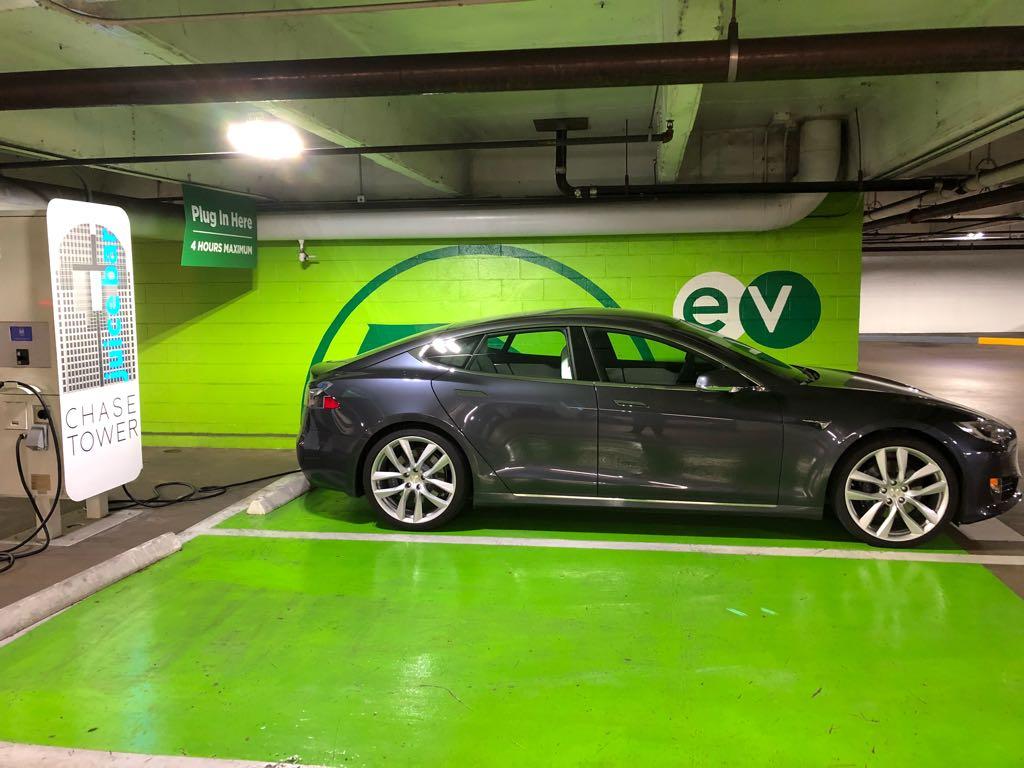 Chase Tower Parking Garage Dallas, TX EV Station